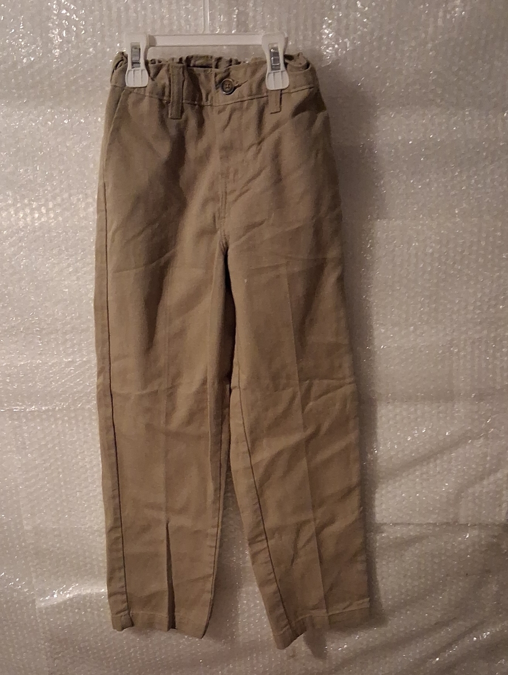 Dickies  Size 4/5 Khaki Uniform Pants with Logo Label